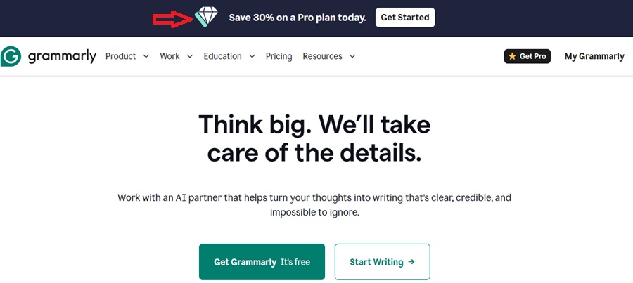 gramarly discount plan